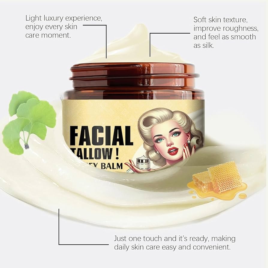 Tallow & Honey Facial Balm